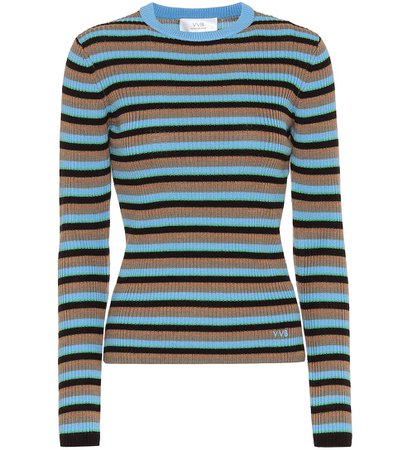 Striped Wool Sweater - Victoria Victoria Beckham | Mytheresa