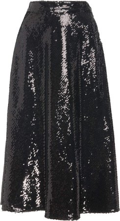 Sequined Midi Skirt