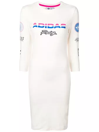 Adidas Vestido Com Estampa 'Racing' - Farfetch
