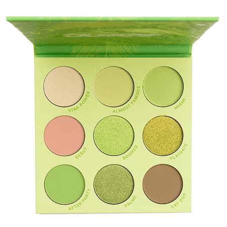 Peridot green eyeshadow palette