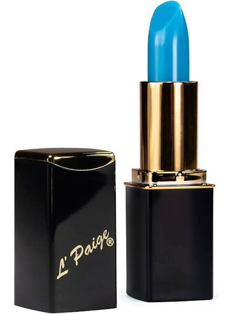 light blue lipstick