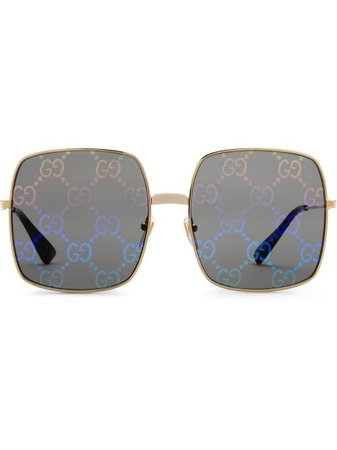 Gucci Eyewear rectangular-frame Sunglasses - Farfetch