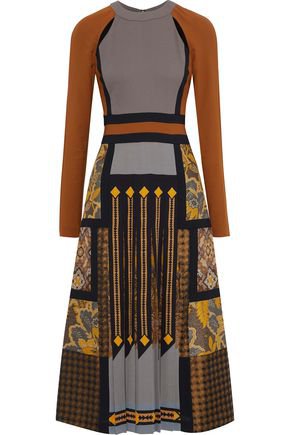 Open-back pleated printed silk dress | ETRO | Sale up to 70% off | THE OUTNET