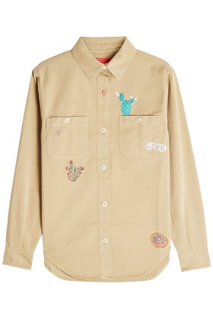 Cotton Shirt Jacket Gr. US 6