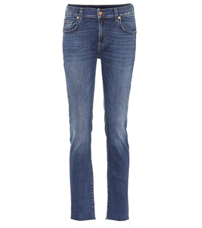 Relaxed Skinny cropped jeans