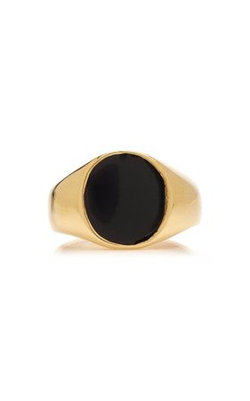 Exclusive Tosh 14k Gold-Plated Signet Ring By Wolf Circus | Moda Operandi