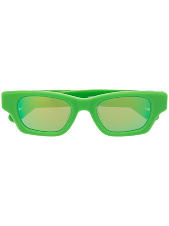 AMBUSH Ray rectangle-frame Sunglasses - Farfetch