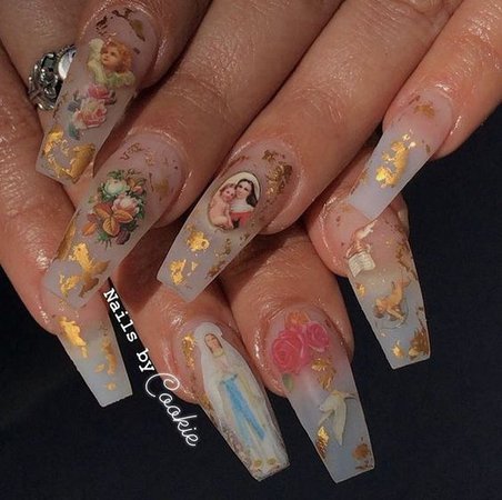 Follow me__@cold princess for more baddie pins❄ | Trendy nails, Nails only, Get nails