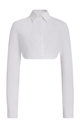 Cotton Poplin Shirt By Valentino | Moda Operandi