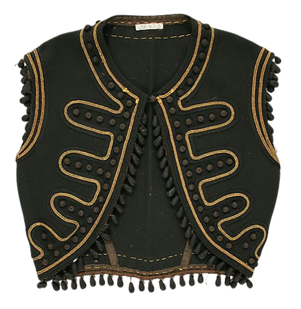Vest, probably American, 1863–67