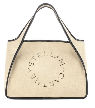 Stella Logo linen tote