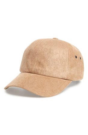 SWEAT ACTIVE Ultra Faux Suede Baseball Cap | Nordstrom