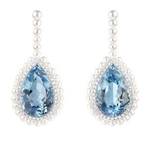 baucheron blue earrings