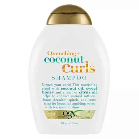 OGX Quenching+ Coconut Curls Shampoo - 13 Fl Oz : Target