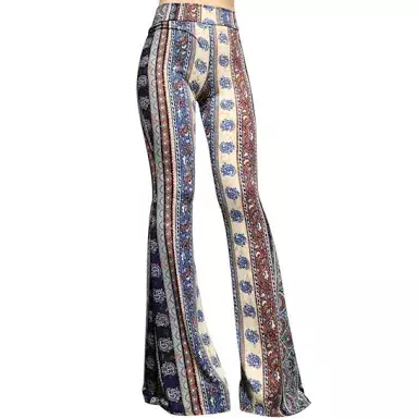 hippi pattern pants