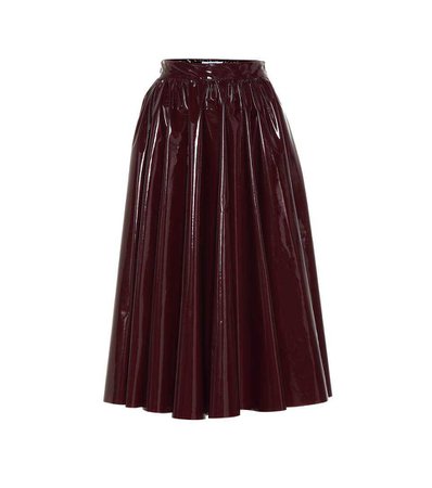 MSGM - Vinyl skirt | mytheresa.com