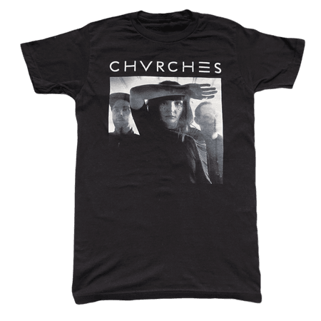 Black Photo Tee//Every Open Eye//CHVRCHES