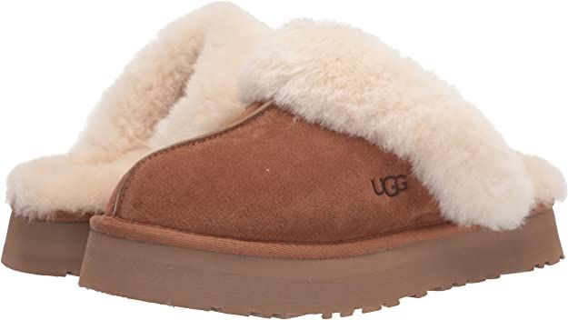 Amazon.com | UGG Women's Disquette Slipper | Slippers