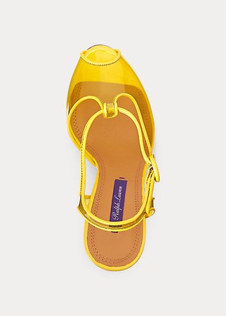 Katy Dip-Dye T-Strap Sandal