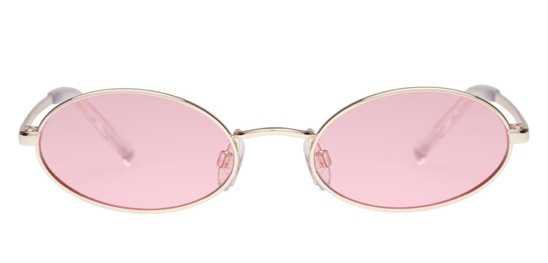 le specs love train pink sunglasses