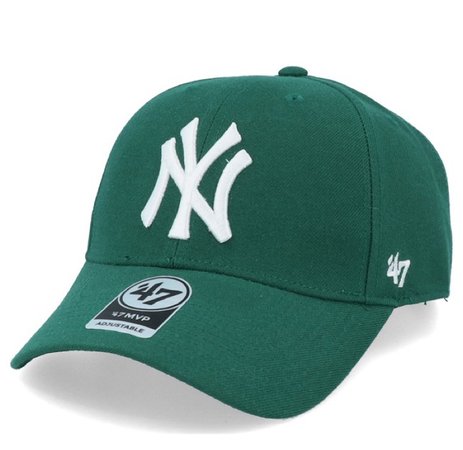 New York Yankees Mvp Pacific Green/White Adjustable - 47 Brand