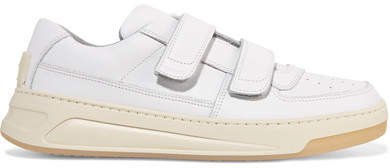 Steffey Leather Sneakers - White