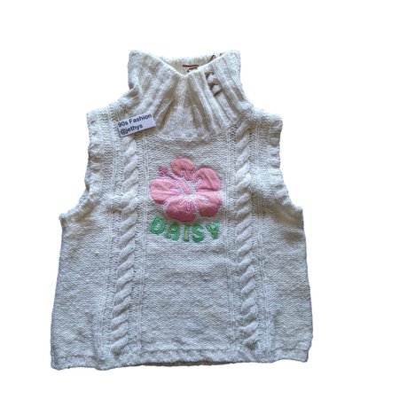 daisy lovers knit sweater top