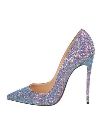 Christian Louboutin So Kate 120 Glitter Pumps - Shoes - CHT116242 | The RealReal