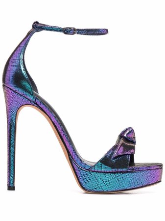 Alexandre Birman metallic stiletto sandals