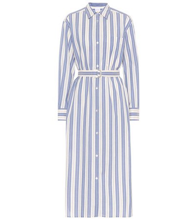 Folgore striped cotton dress