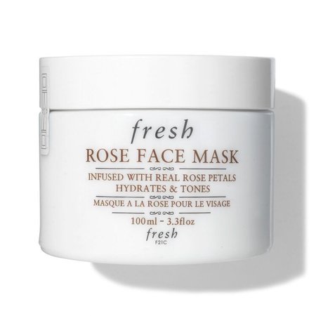 fresh beauty rose face mask