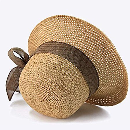 Wide Brim Straw Summer Hat