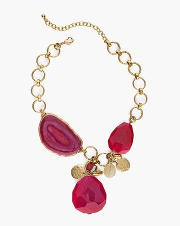 pink and burgandy necklace - Google Search