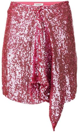 sequin mini party skirt