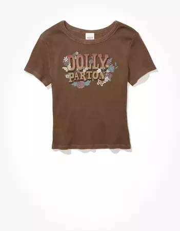 AE Dolly Parton Graphic Baby Tee