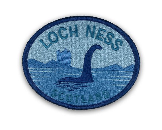 Loch Ness, Scotland Travel Patch (Nessie / Loch Ness Monster)