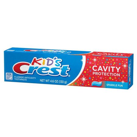 Crest Kid's Cavity Protection Sparkle Fun Flavor Toothpaste - 4.6oz : Target