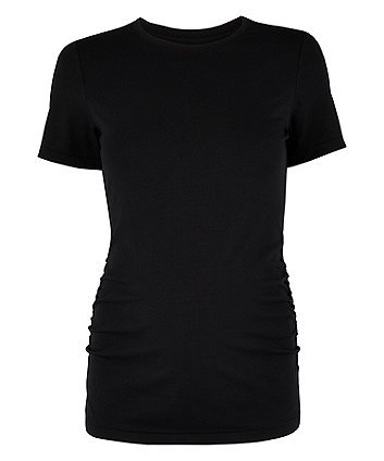 black maternity t-shirt | basic tops & vests | Mothercare