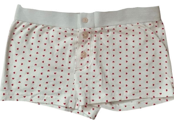 brandy Melville heart set shorts