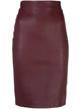 Theory Textured Pencil Skirt