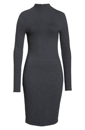 French Connection Petra Textured Rib Body-Con Dress | Nordstrom