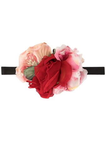 Dolce & Gabbana Floral Bow Tie