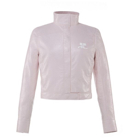 pink Courreges vinyl jacket