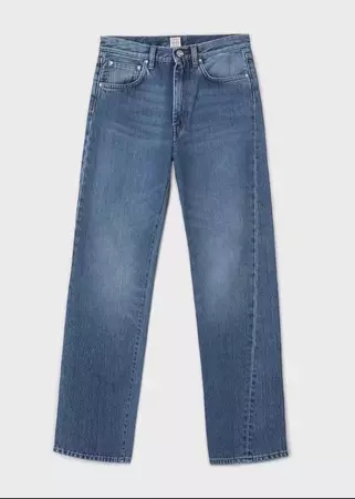 High Waist Stretch Twisted Straight Cropped Jeans