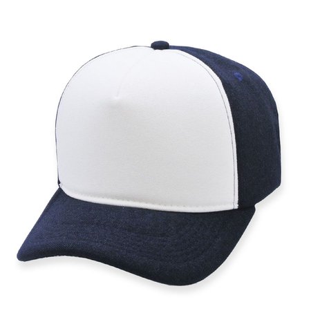 cap blue and white