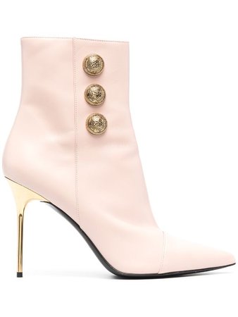 balmain pink boots