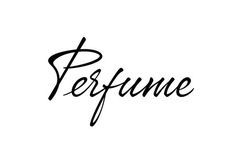 Perfume text - word