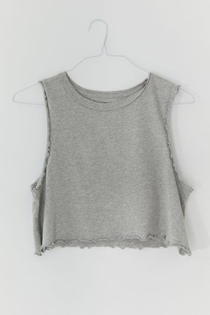 BDG Layla Lettuce-Edge Muscle Tank | Urban Outfitters
