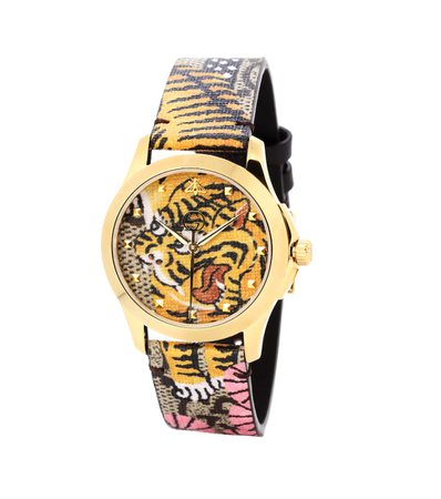 Bengal-Print Watch - Gucci | mytheresa.com