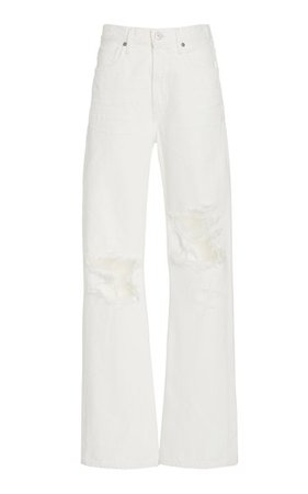 Libby Distressed Mid-Rise Straight-Leg Jeans By Citizens Of Humanity | Moda Operandi